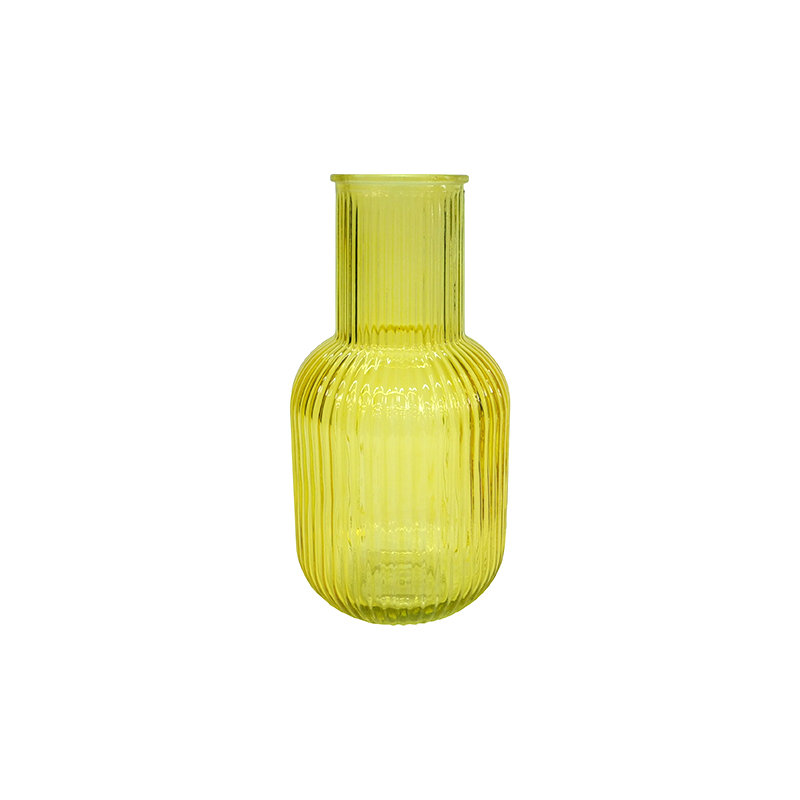 Spring Striped Glass Vase YD-SS-102