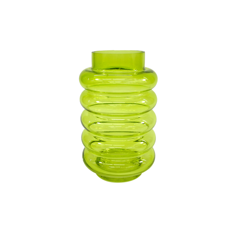 Green Spray Glass Vase YD-ND-427