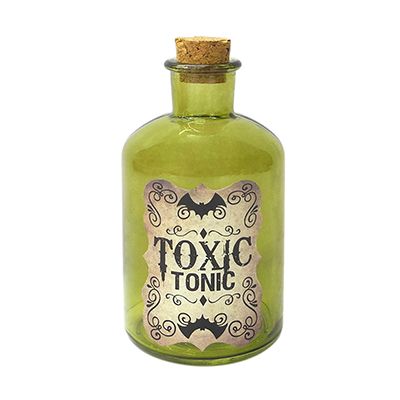 Yorklsun Glassware Hallow's Day Cork Transparent Glass Container YD-GC-028