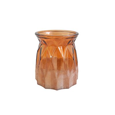 Yorklsun Glassware Brown Vase Candle Bottle YD-HDWC-071