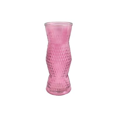Yorklsun Glassware Pink Glass Vase YD-ND-190