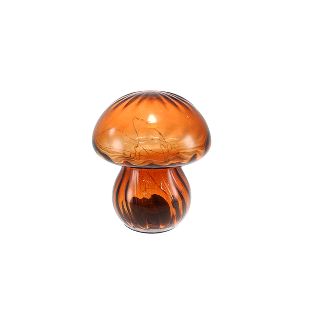Colored Glass Mushroom Decorative Lamp YD-TDH-128