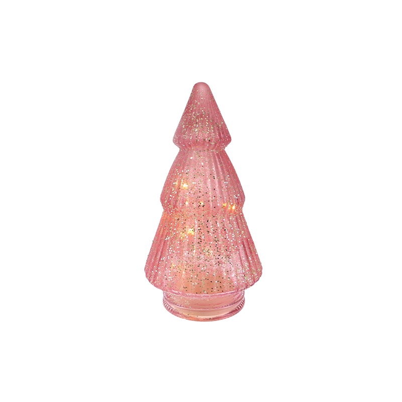 Pink Frosted Glitter Christmas Tree YD-CX-135