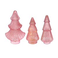 Pink Frosted Glitter Christmas Tree YD-CX-135