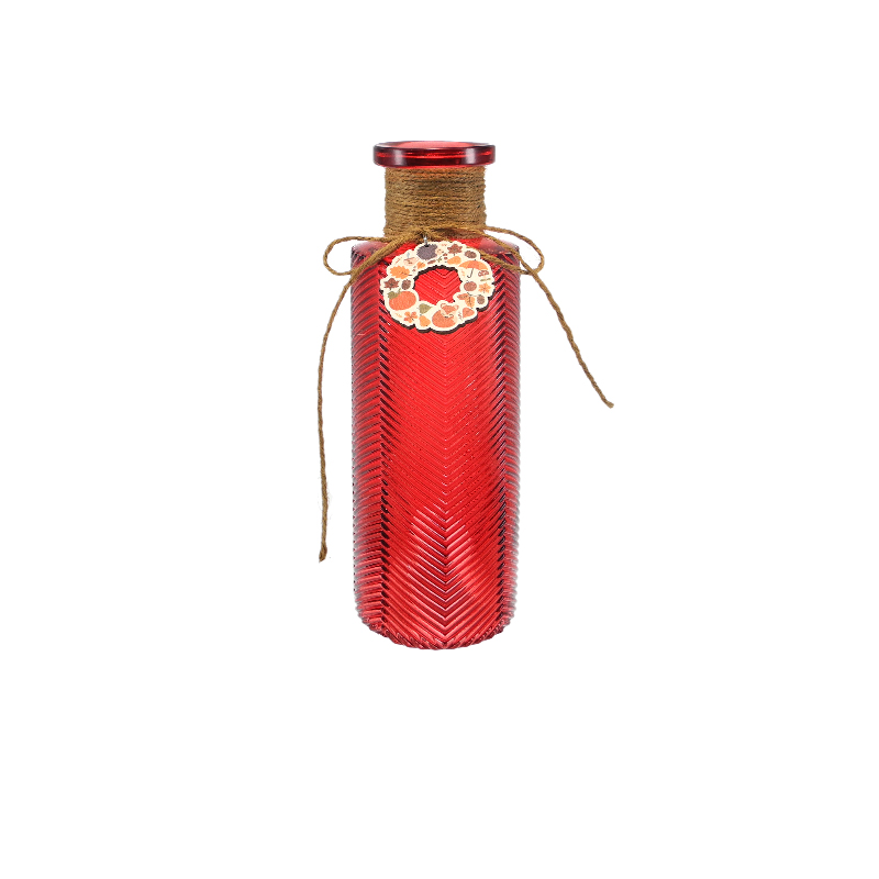 Arrow Texture Colored Flower Bud Vase YD-TDH-108