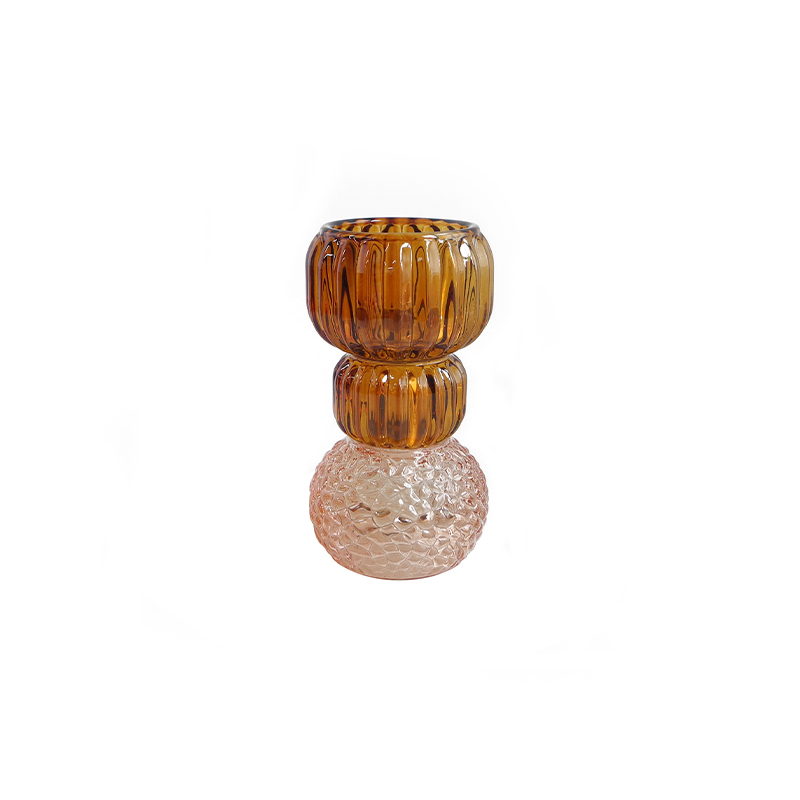 Round Ball Modern Double Candle Holder YD-HDWC-247