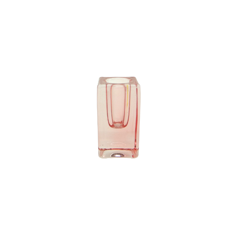 Cuboid Spray Glass Candle Holder YD-ND-394