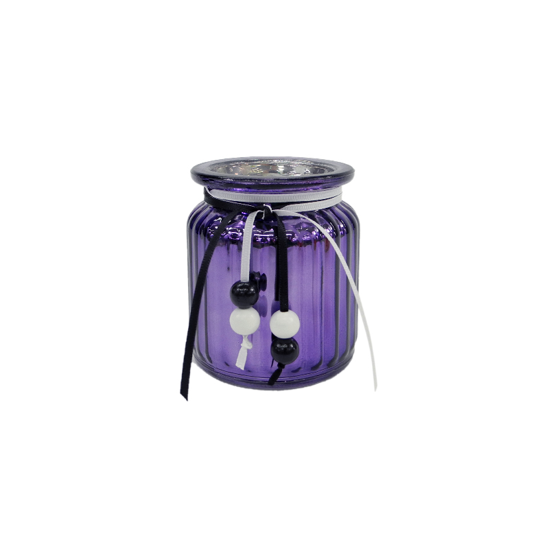 Halloween Electroplated Glass Jar YD-HAL-104