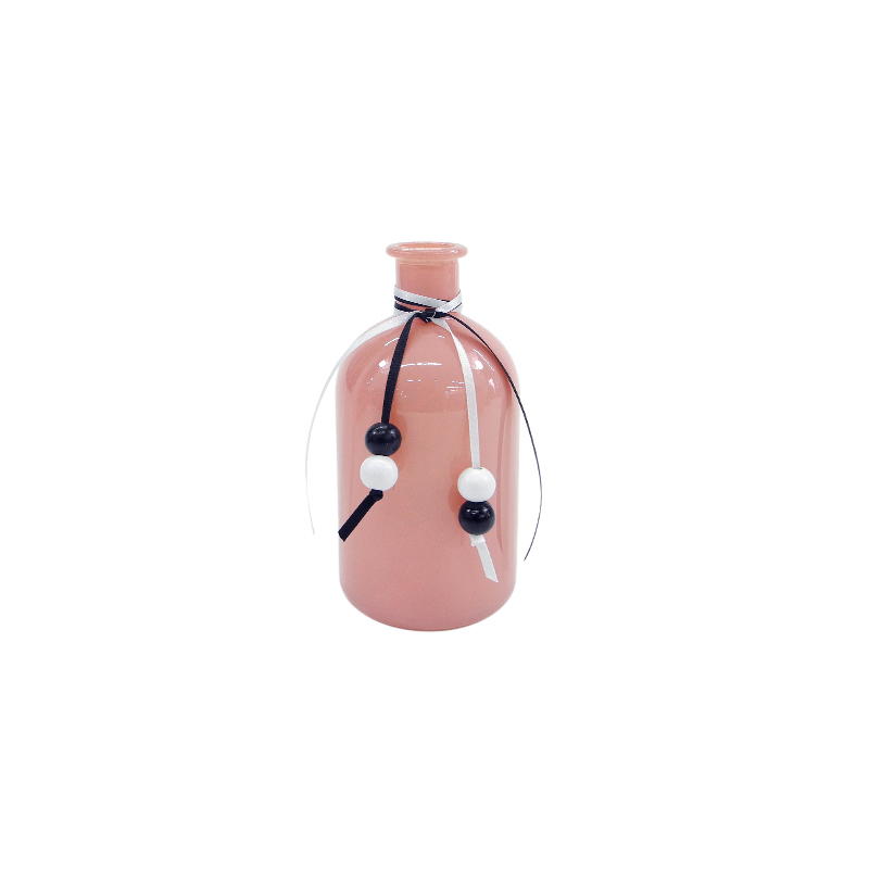 Halloween Pink Enamel Glass Bottle YD-HAL-110