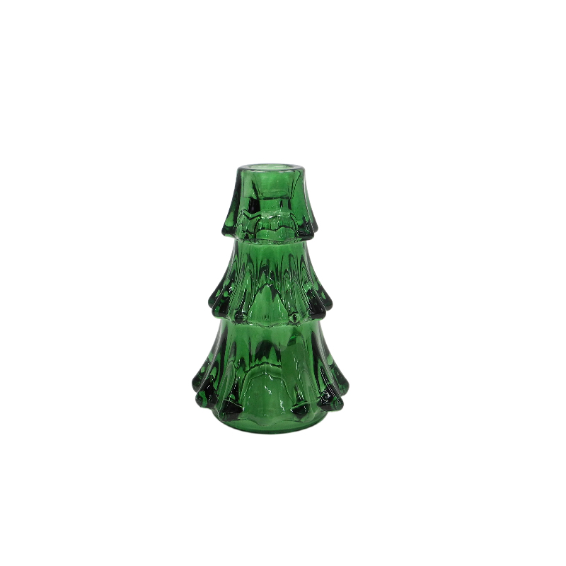 Christmas Tree Glass Candle Holder YD-CX-108