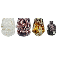 Glass Vase with Diffused Colorant YD-ND-483