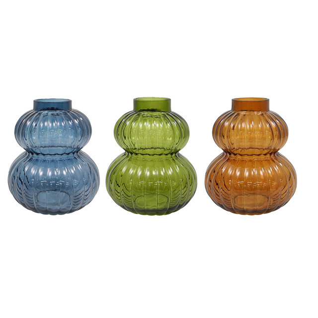 Gourd-painted Glass Vase YD-TDH-057