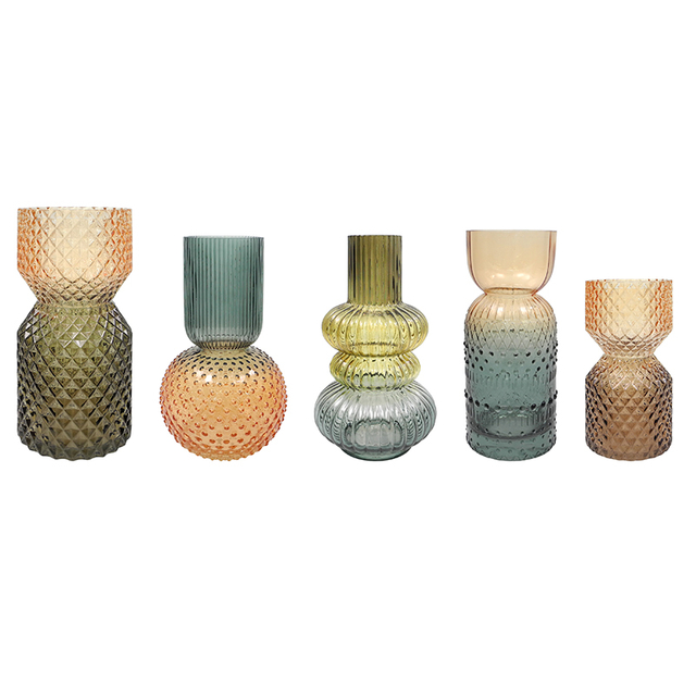 Two-color Glass Vase YD-TDH-067