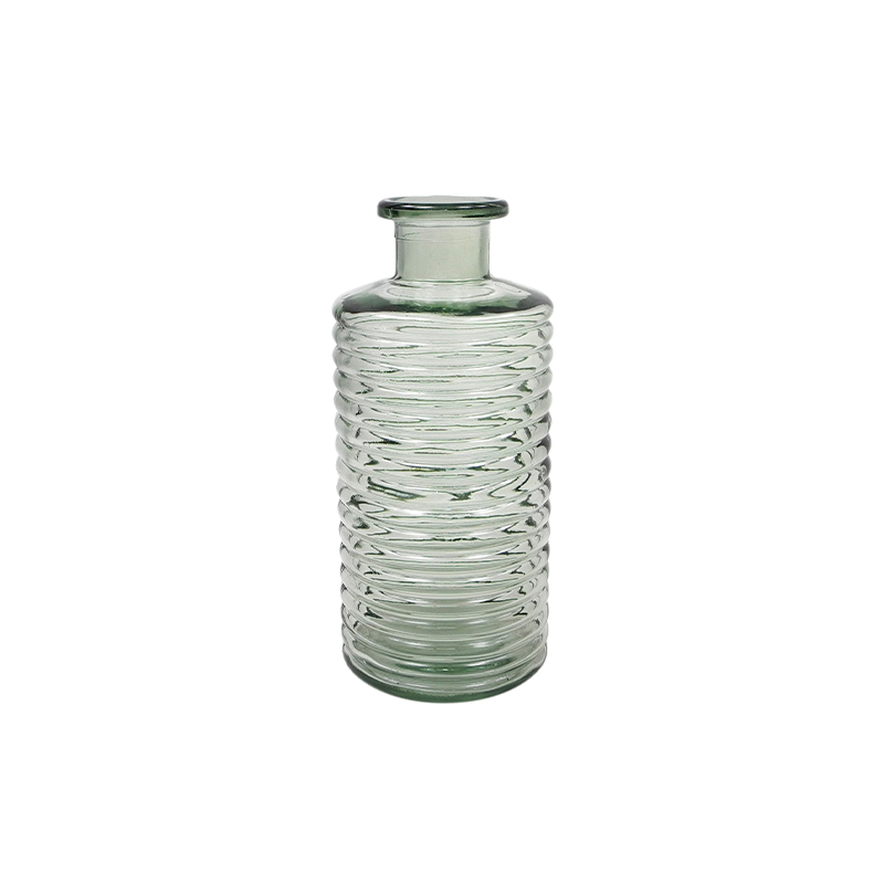 Green Decorative Glass Vase in Autumn YD-TDH-090
