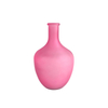 Rose Red Frosted Glass Vase YD-VL-050