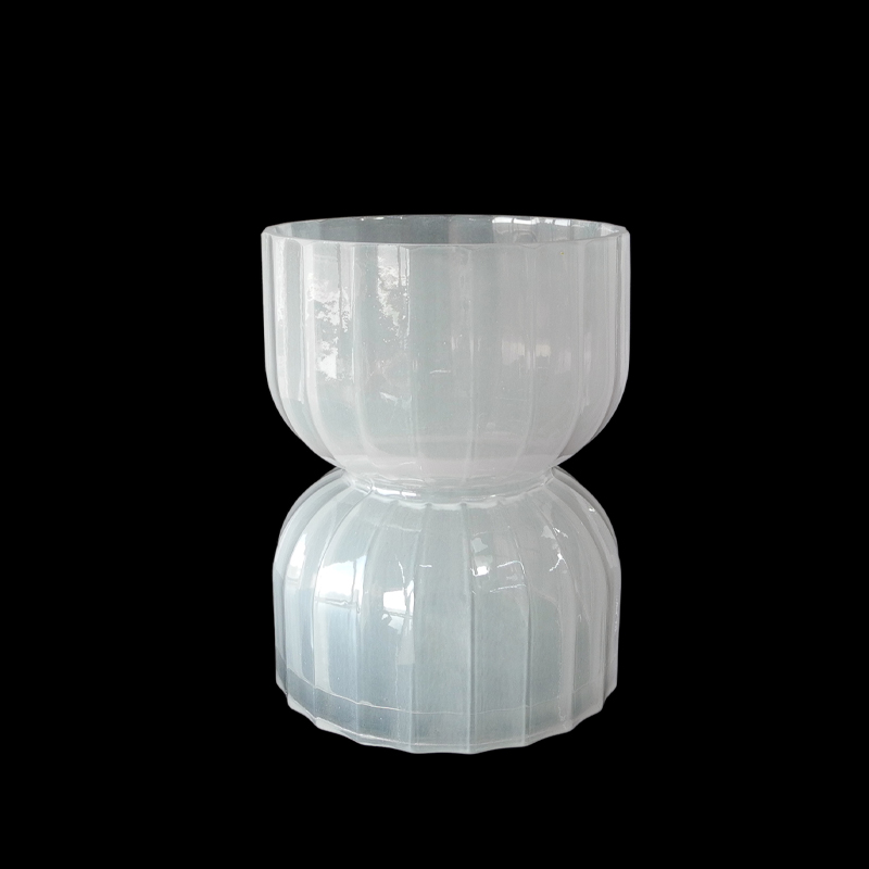 White Striped Vase YD-ND-240