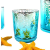 Fish scale pattern Glass Vases YD-OBS-009