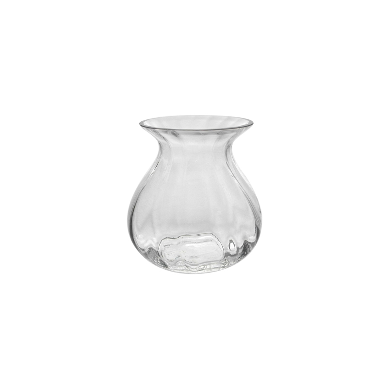 Large Diameter Clear Vase YD-CGV-018