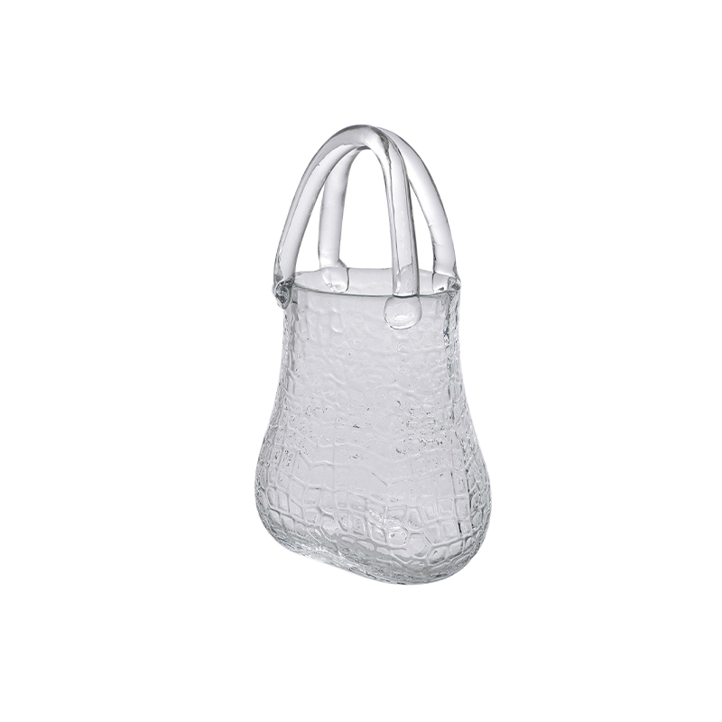 Portable Curved Glass Vase YD-CGV-075