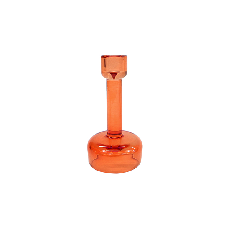 Sprayed Glass Candle Holder YD-HDWC-185