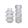 Special-shaped Striped Glass Vase YD-CGV-058