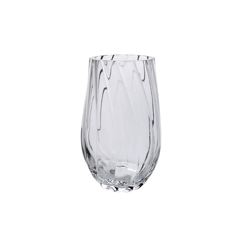 Cutout Clear Glass Vase YD-CGV-050