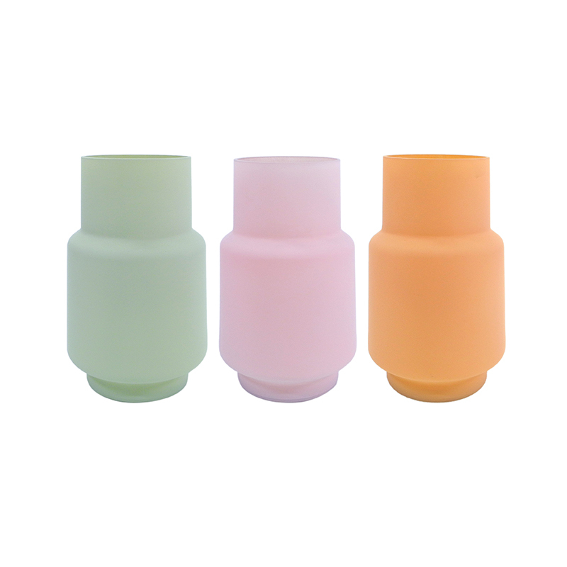 Frosted Glass Vase YD-ND-257
