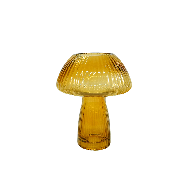 Mushroom Spray Colored Glass Vase YD-ND-424