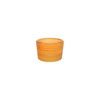 Embossed Spray Colored Glass Small Candle Holder YD-ND-397