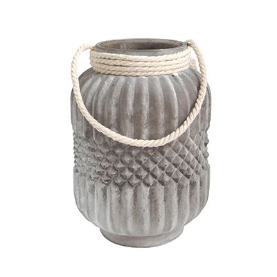 Grey Vintage Glass Vases Wax Bottle YD-TDH-048