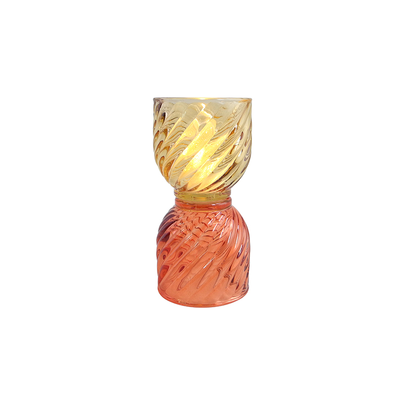 Twill Two-purpose Spliced candle Holder YD-HDWC-203