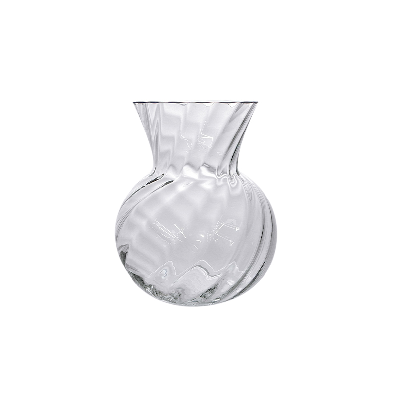 Ball Twill Glass Vase YD-CGV-161