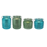 Christmas Tree with Electroplated Silver Candleholder YD-CX-167