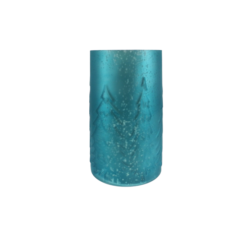 Christmas Tree with Tarnished Silver Decorations YD-CX-170