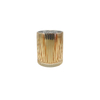 Striped Electroplated Candleholder YD-CX-173