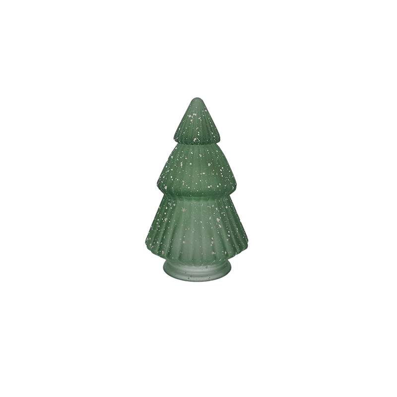Green Frosted Christmas Tree Decoration YD-CX-145