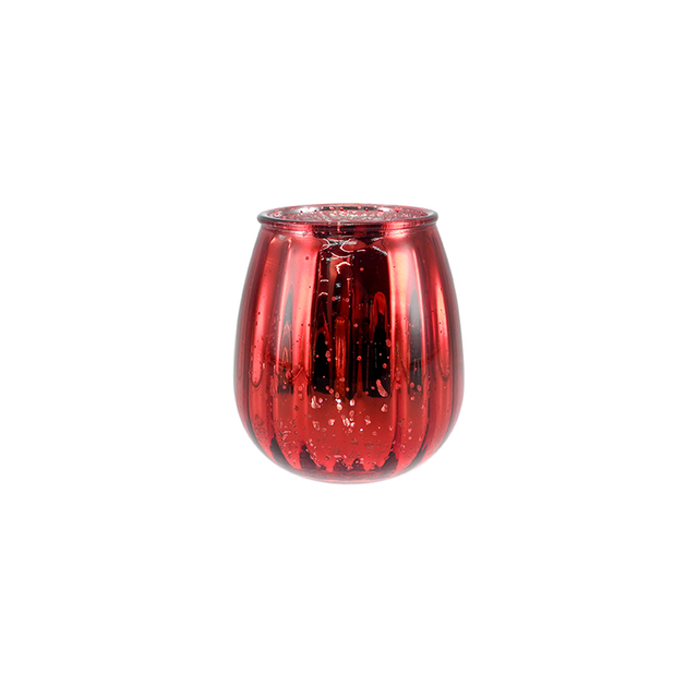 Electroplated Silver Fragments Christmas Candleholder YD-CX-150