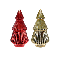 Electroplated Silver Fragments with Striped Patterns for Christmas Tree Decoration YD-CX-127