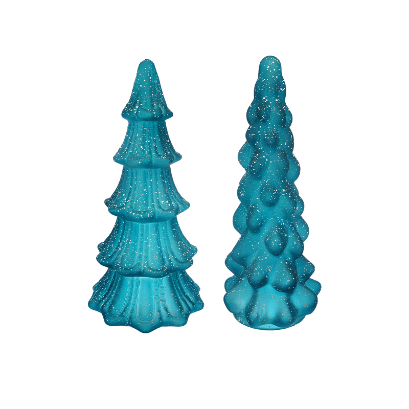 Blue Frosted Christmas Tree YD-CX-141