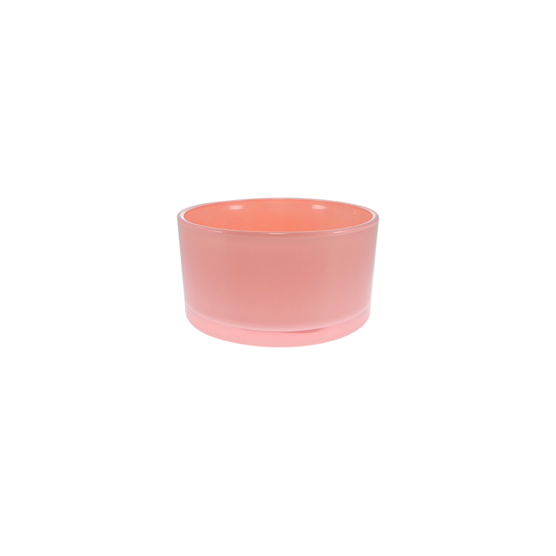 Spring Garden Oval Colored Glass Flower Pot YD-FPWP-040