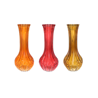 Waterdrop-shaped Colored Flower Bud Vase YD-TDH-131