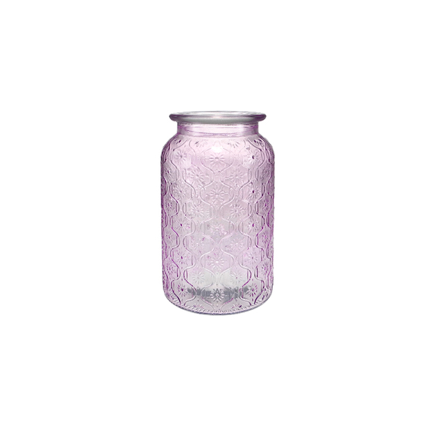 Purple Tinted Glass Vase YD-SS-138