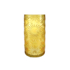 Floral Texture Colored Glass Vase YD-SS-135