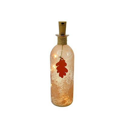 Maple Orange Series Glass Lamp Bottle YD-TDH-011
