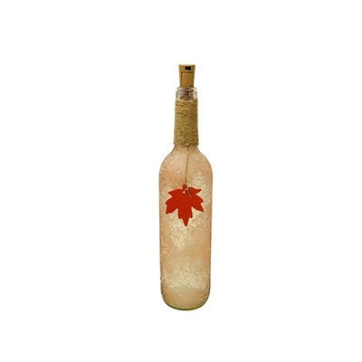 Maple Orange Series Glass Lamp Bottle YD-TDH-011