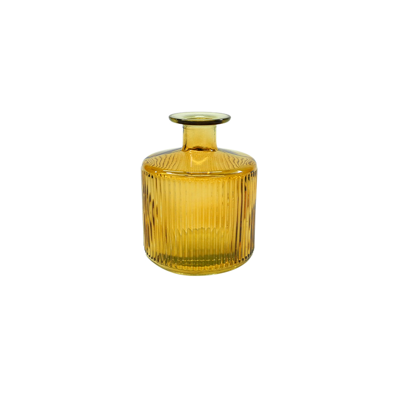 Embossed Spray Color Small Mouth Flower Bud Vase YD-ND-302