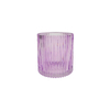 Striped Glass Candle Holder Set YD-ND-378