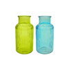 Striped Spray-painted Glass Vase YD-ND-313