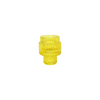 Striped Spray Colored Small Glass Candle Holder YD-ND-390