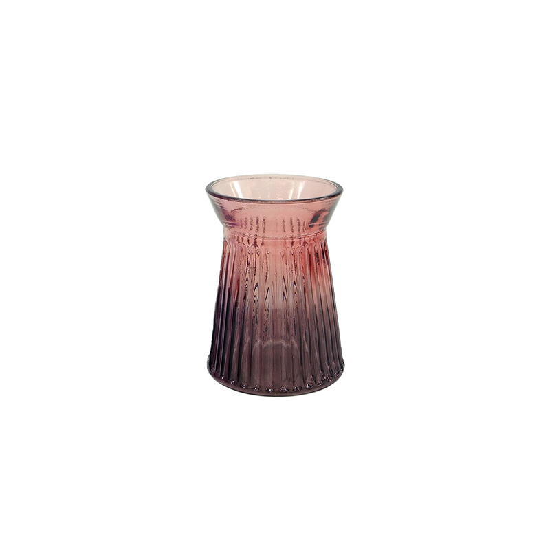 Painted Conical Glass Vase YD-ND-321